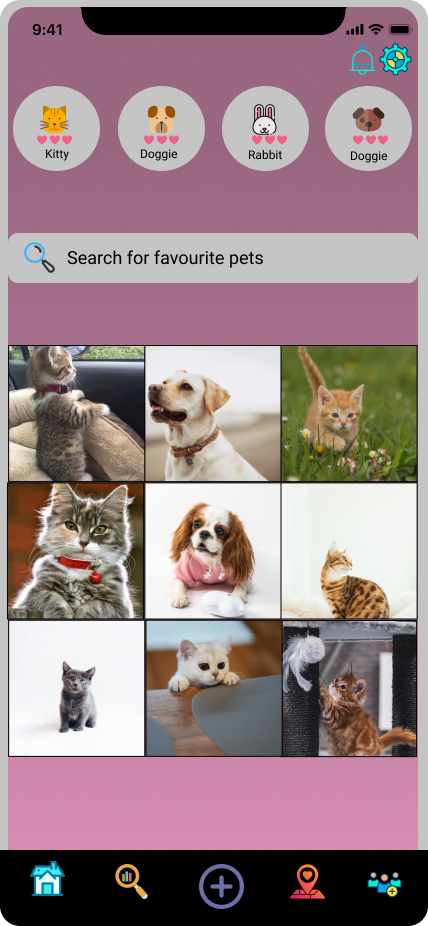 Home Screen